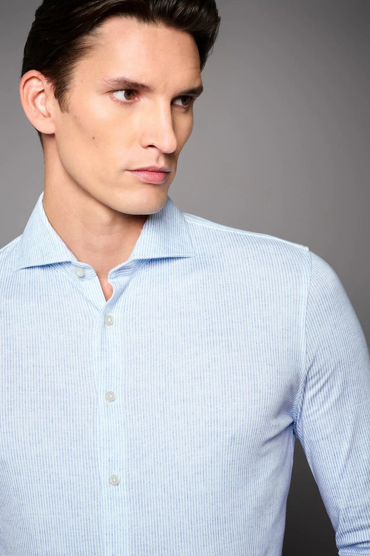 Desoto Shirt Dress - Blauw dessin