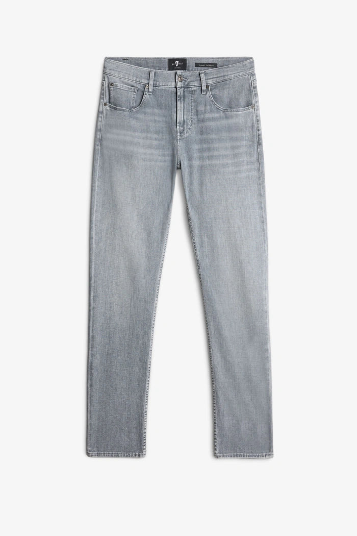 7 for all mankind 5 Pocket Jeans - Lichtgrijs