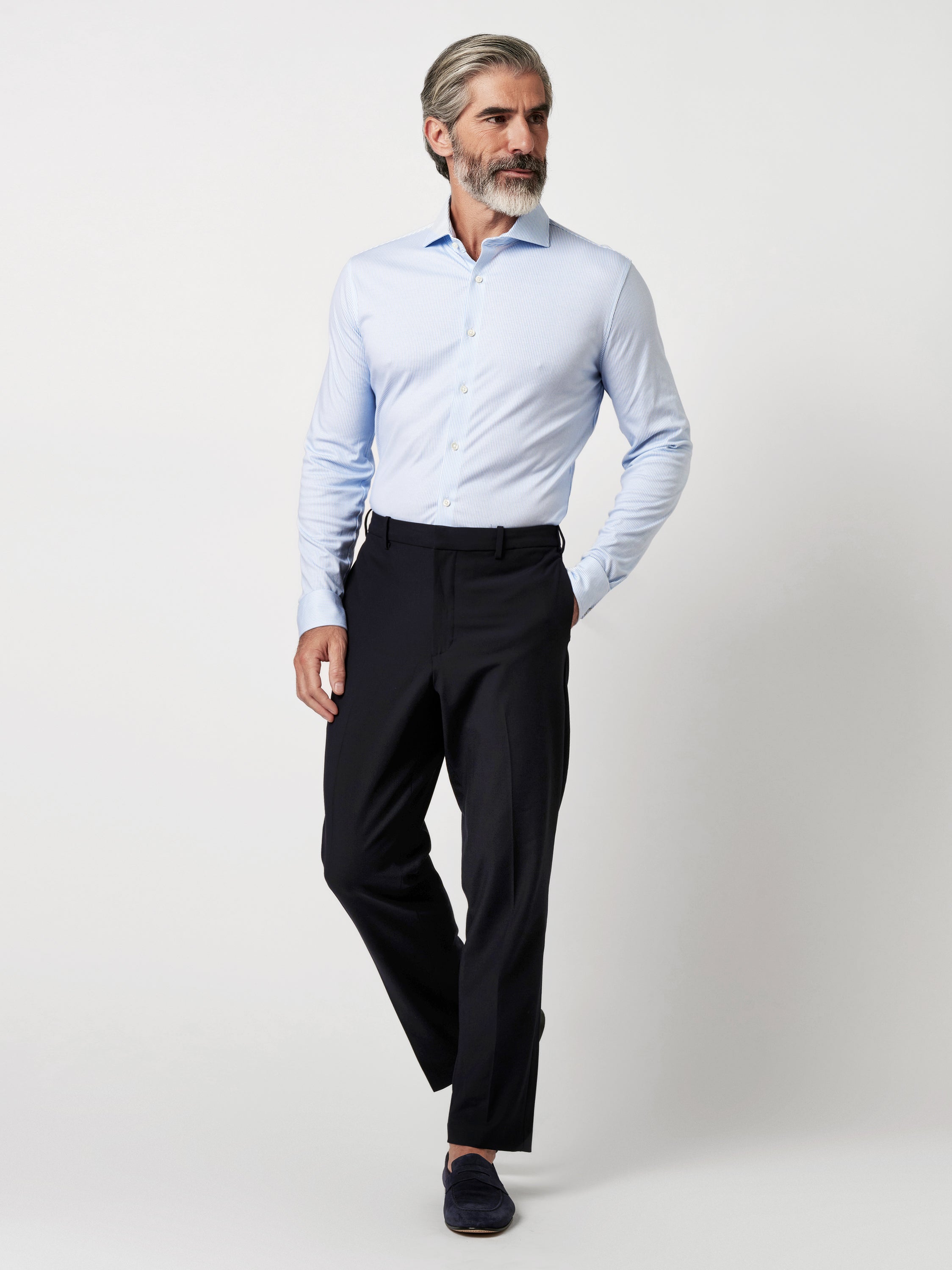 Desoto Shirt Dress - Lichtblauw