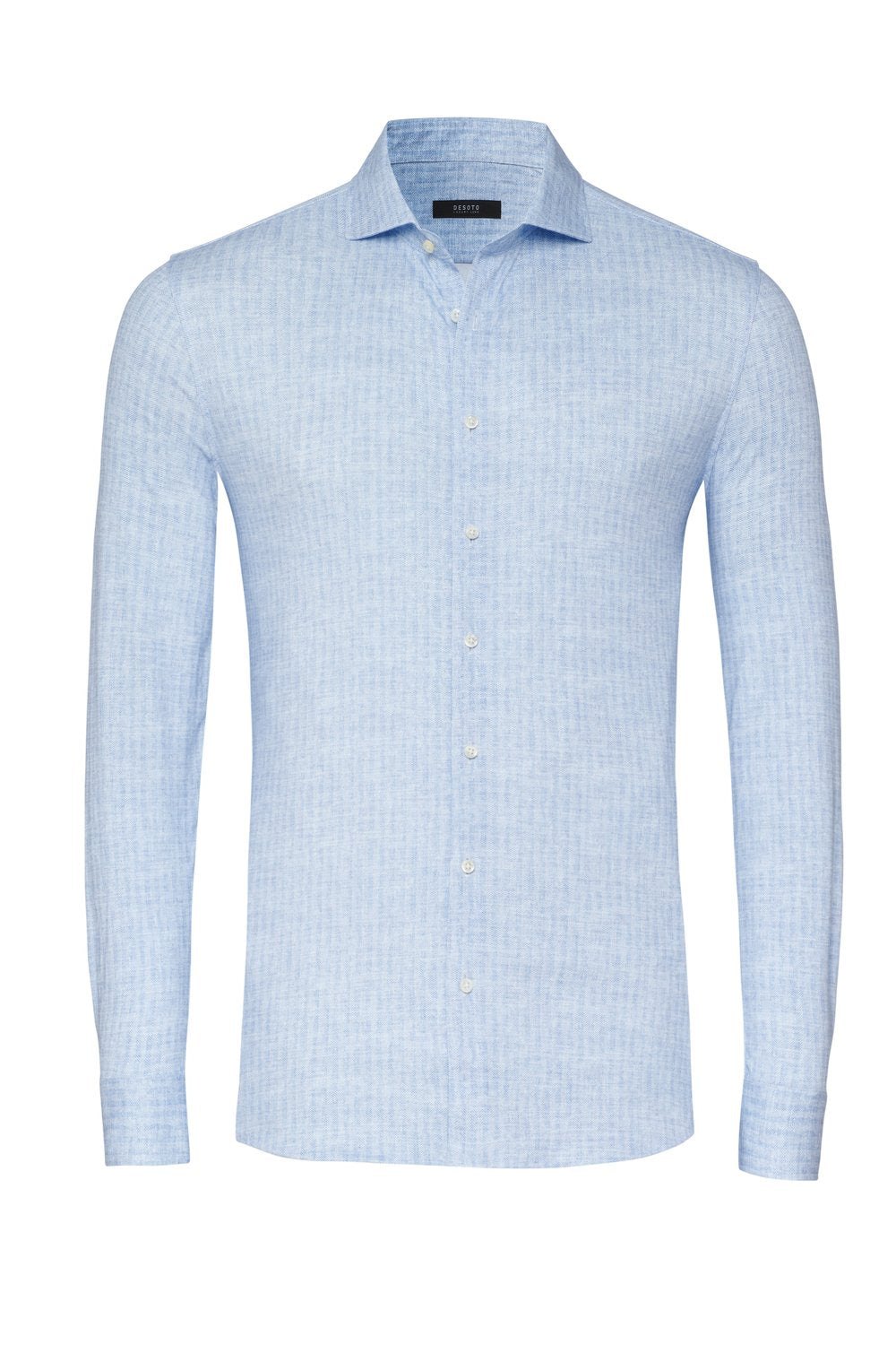 Desoto Shirt linnen Dress - Lichtblauw