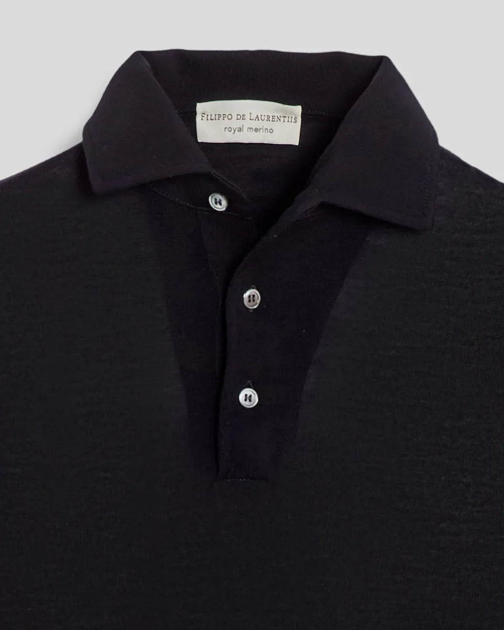 Filippo Trui Polokraag - Marine blauw