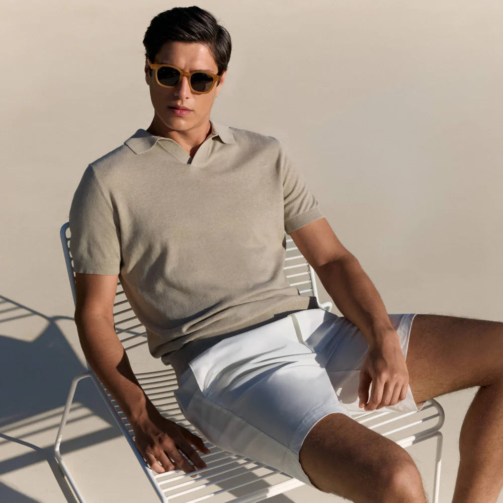 Wahts Polo Shirt - Beige