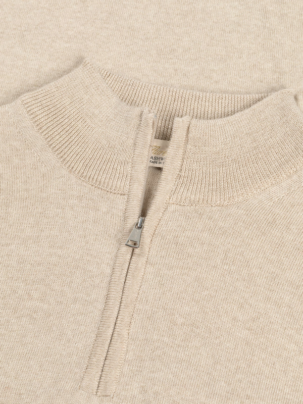 Aurelien Trui Turtle Neck - Beige