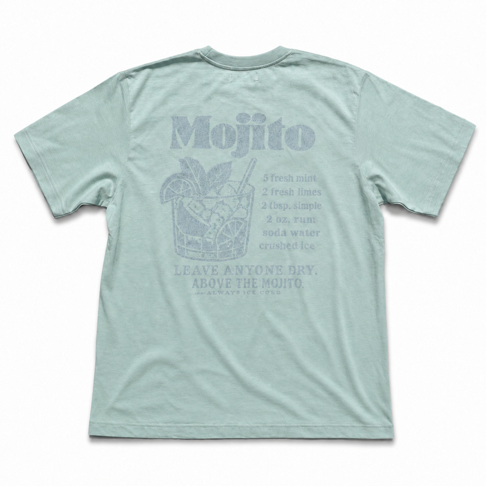 WY Print T-shirt - Mojito groen