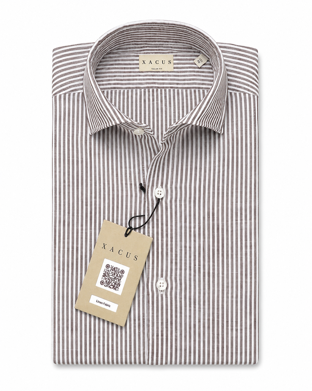 Xacus Shirt Linnen - Br/ be dessin
