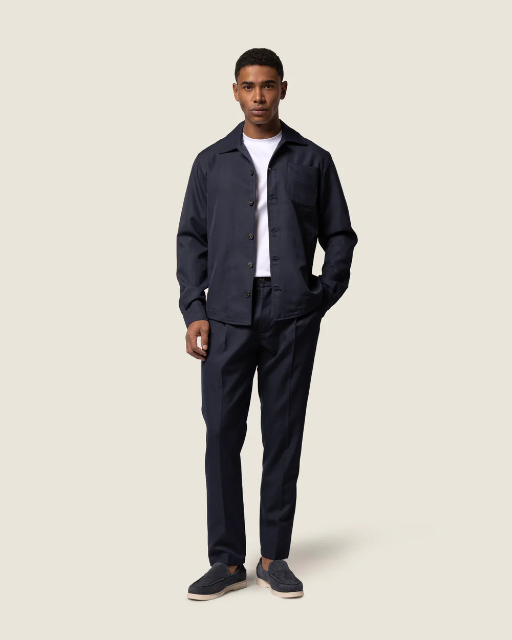 Duquezzi Vest - Marine blauw