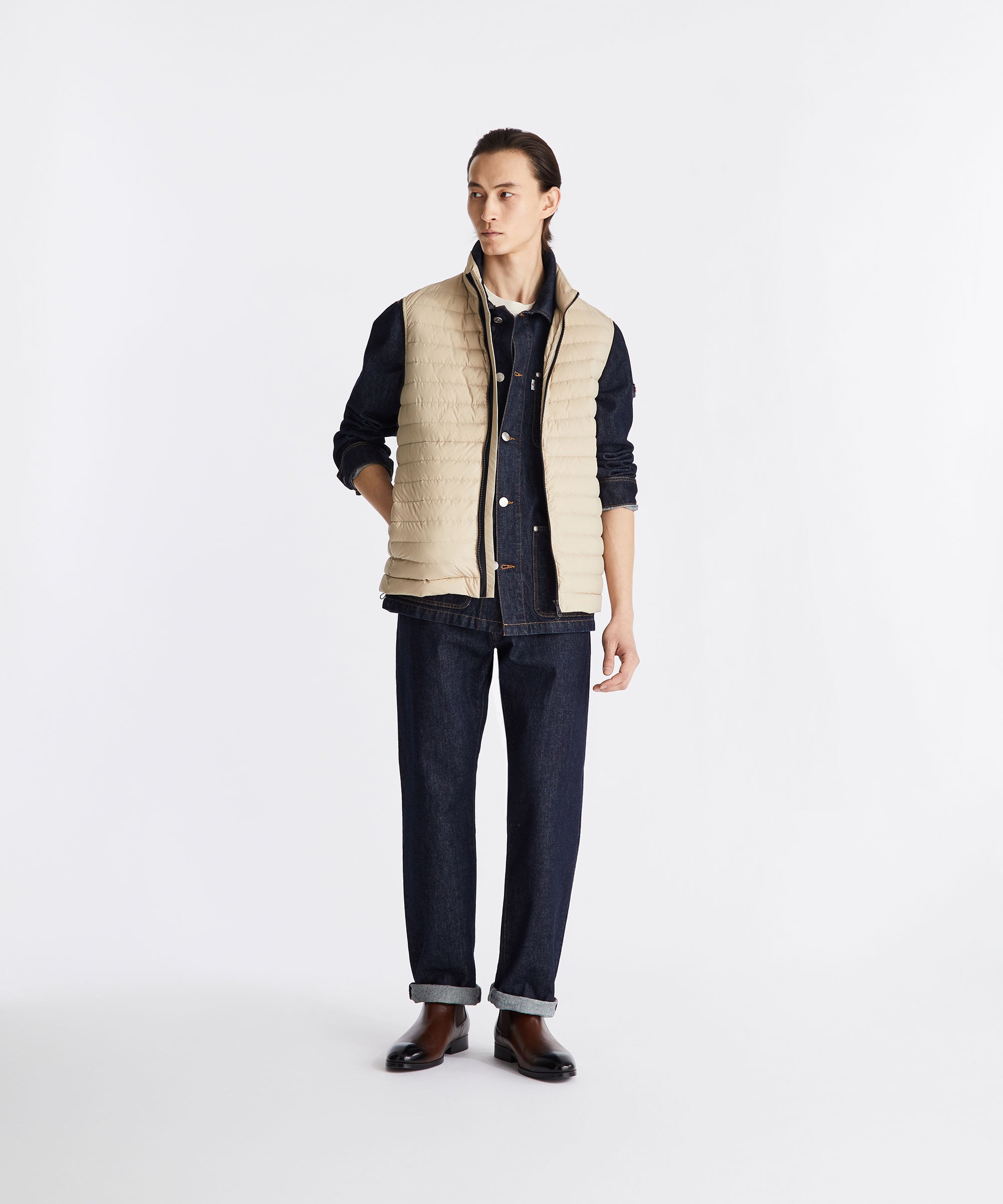 Peuterey BODYWARMER- Ecru