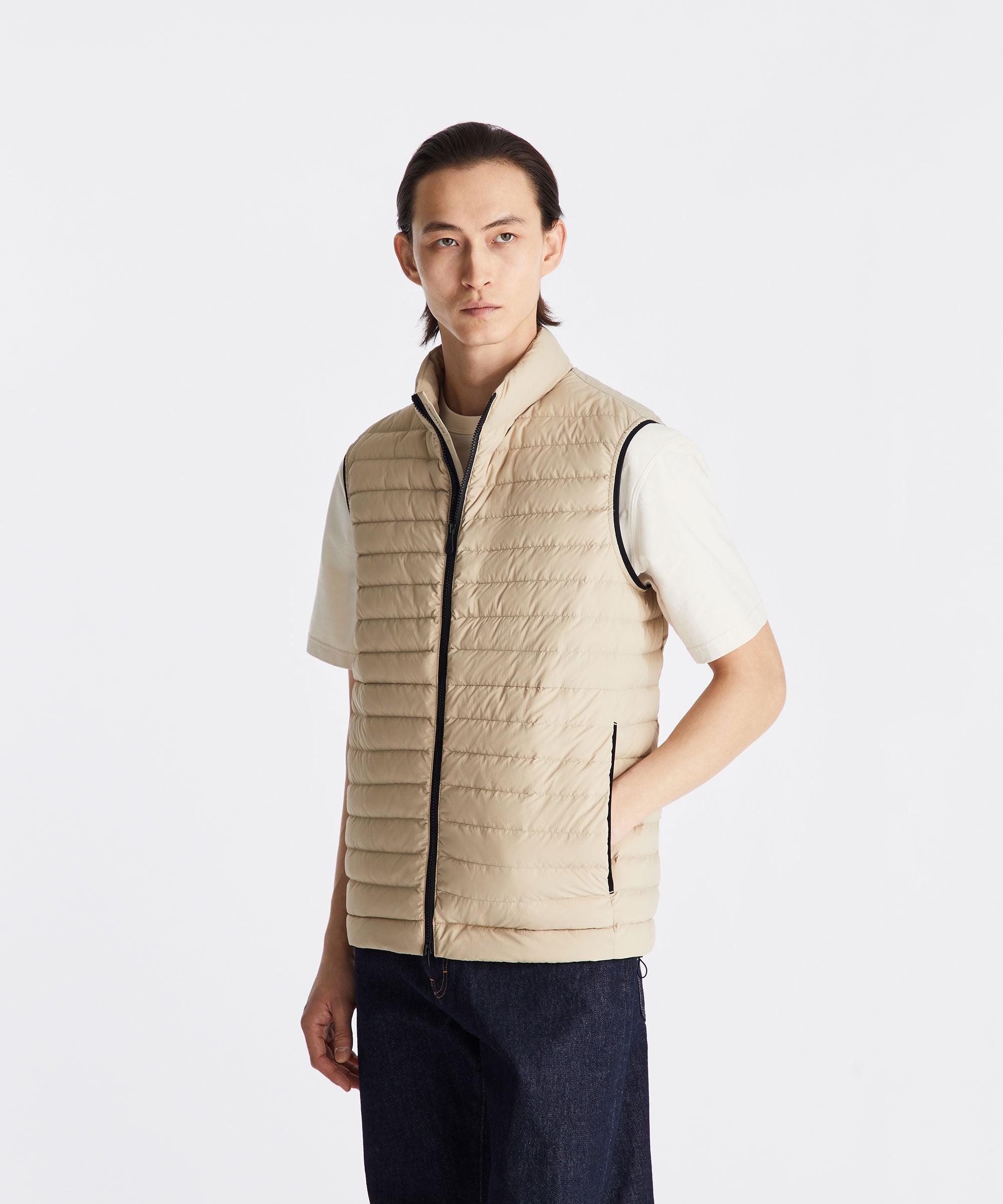 Peuterey BODYWARMER- Ecru