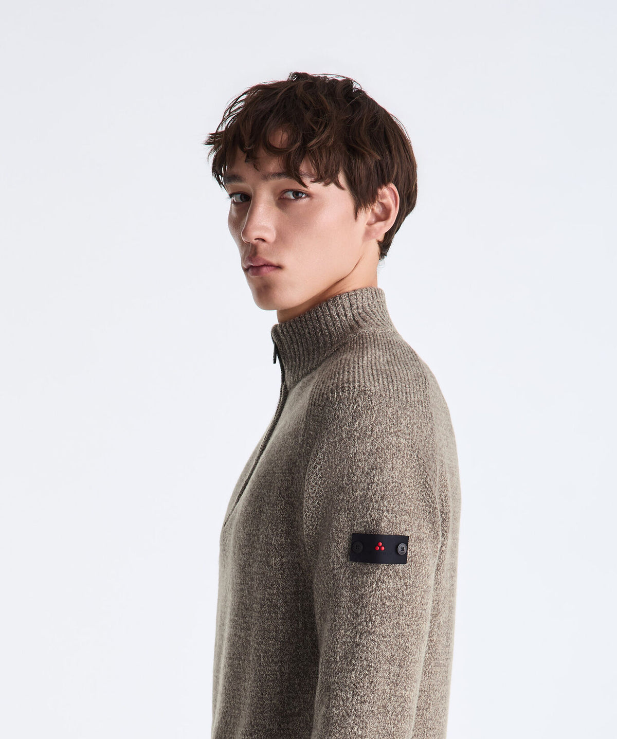 Peuterey Trui Turtle Neck - Bruin