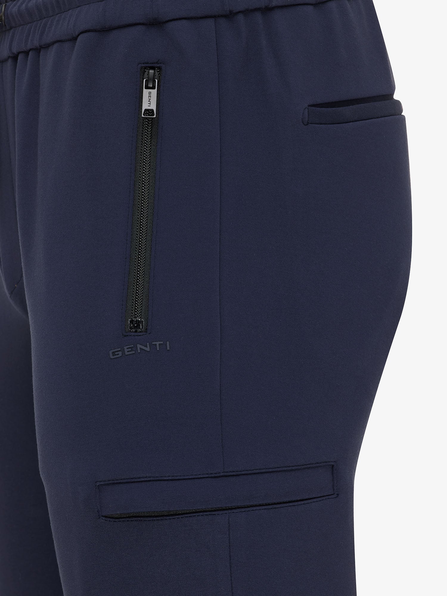 Genti Broek - Marine blauw