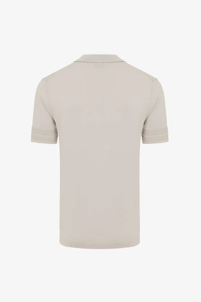 Genti Polo Shirt - Ecru
