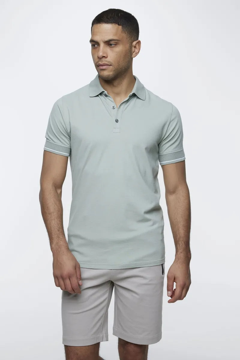 Genti Polo Shirt - Lichtgroen