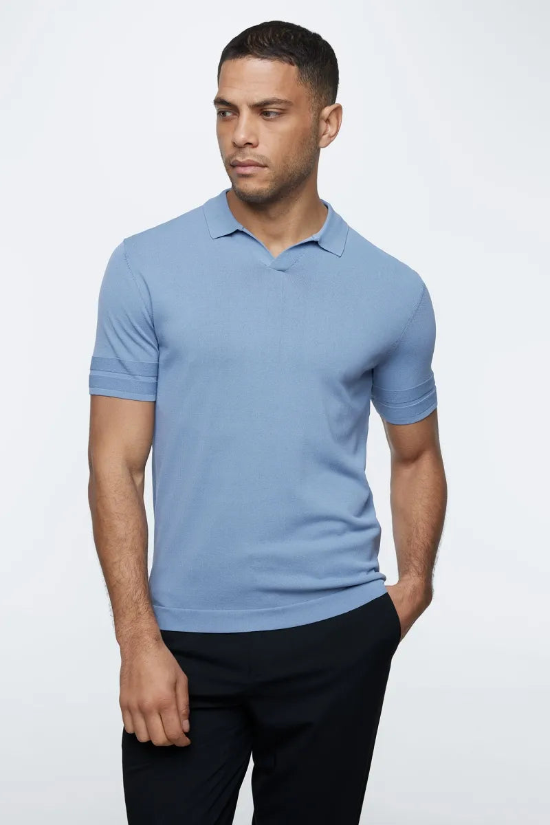 Genti Polo Shirt - Raf blauw