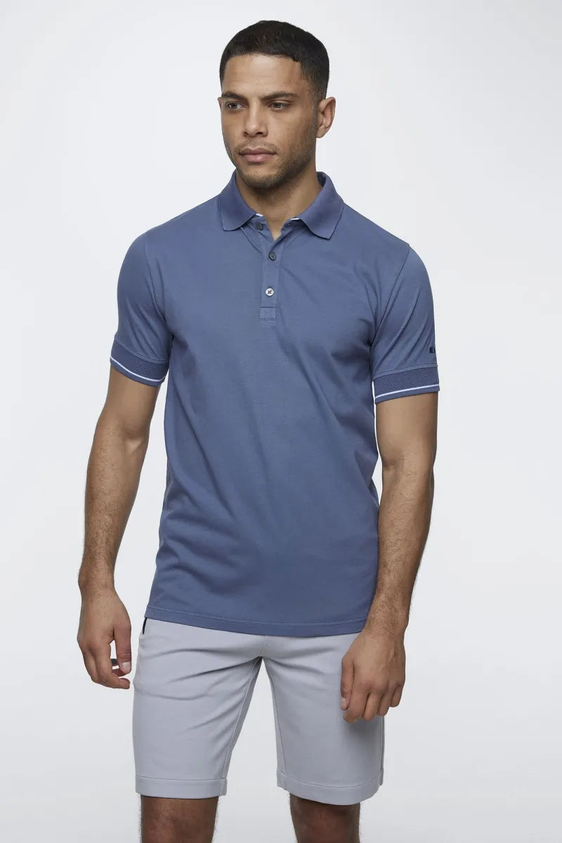Genti Polo Shirt - Raf blauw