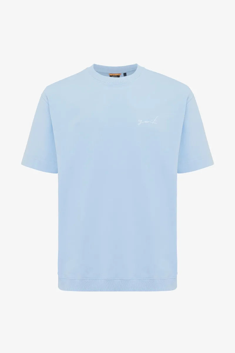 Genti T-shirt - Lichtblauw