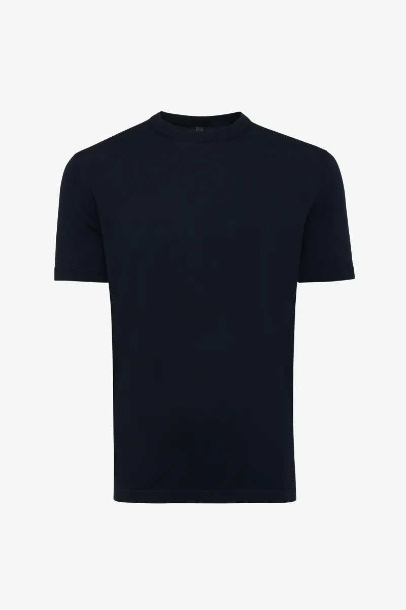 Genti T-shirt - Marine blauw