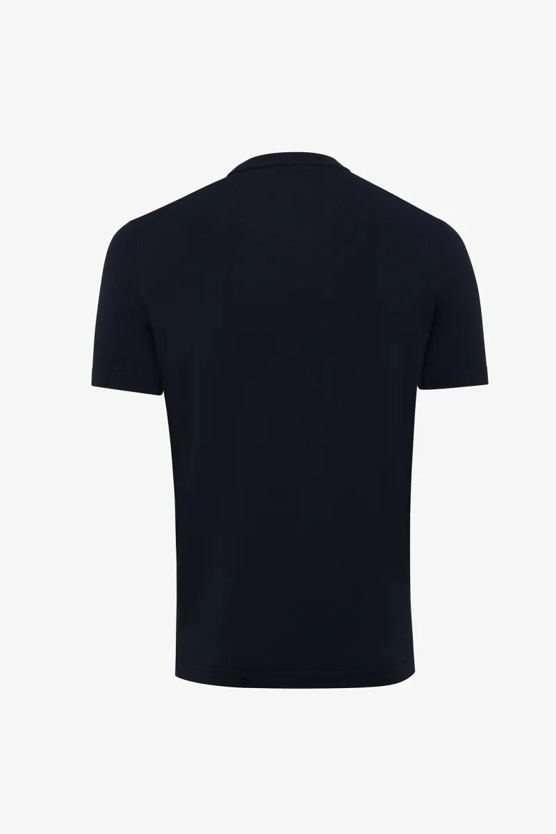 Genti T-shirt - Marine blauw