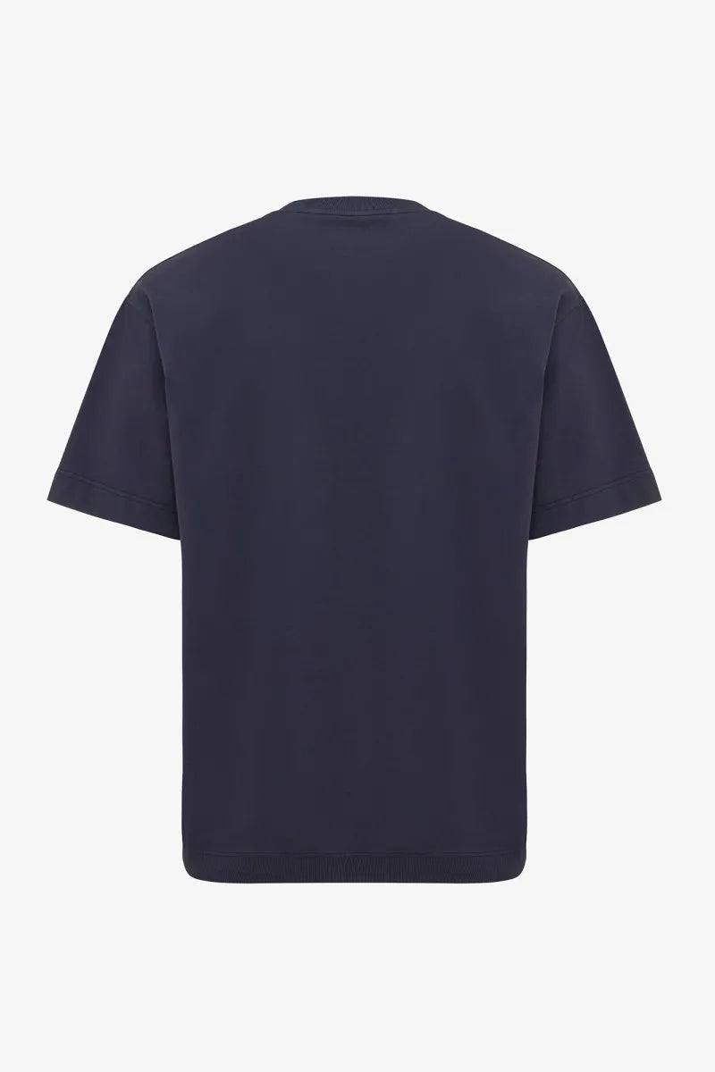 Genti T-shirt - Marine blauw