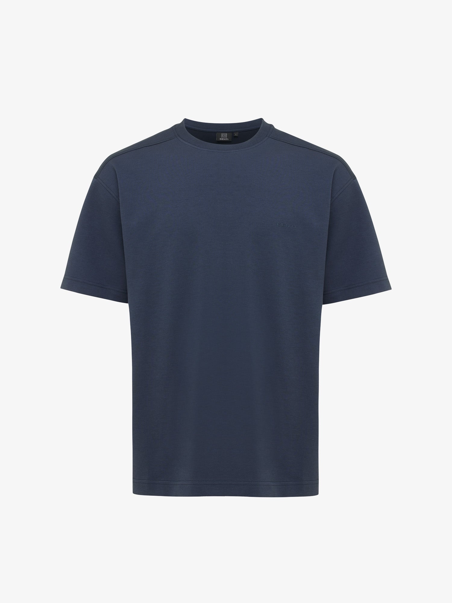 Genti T-shirt - Marine blauw