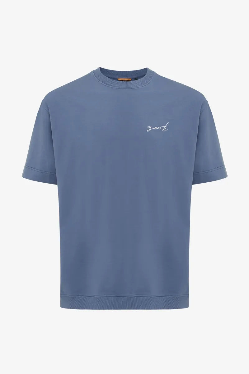 Genti T-shirt - Raf blauw