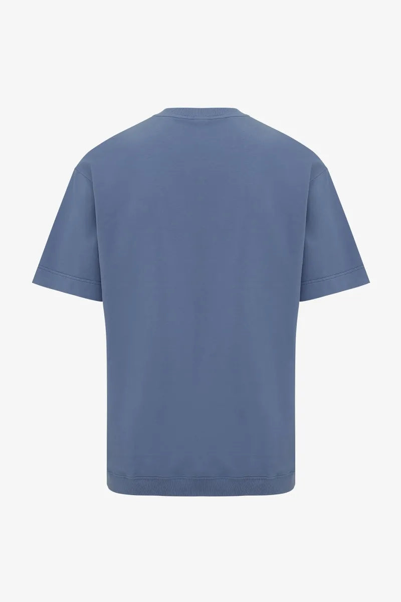 Genti T-shirt - Raf blauw