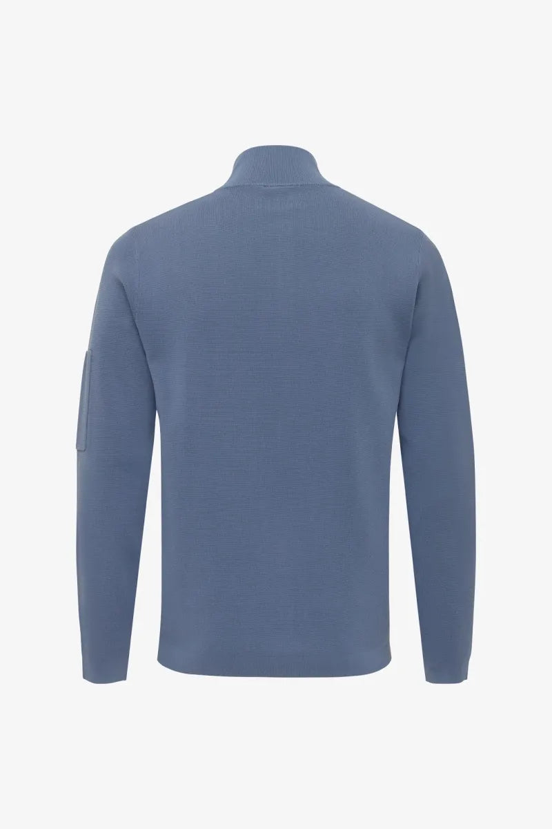 Genti Trui Turtle Neck - Raf blauw