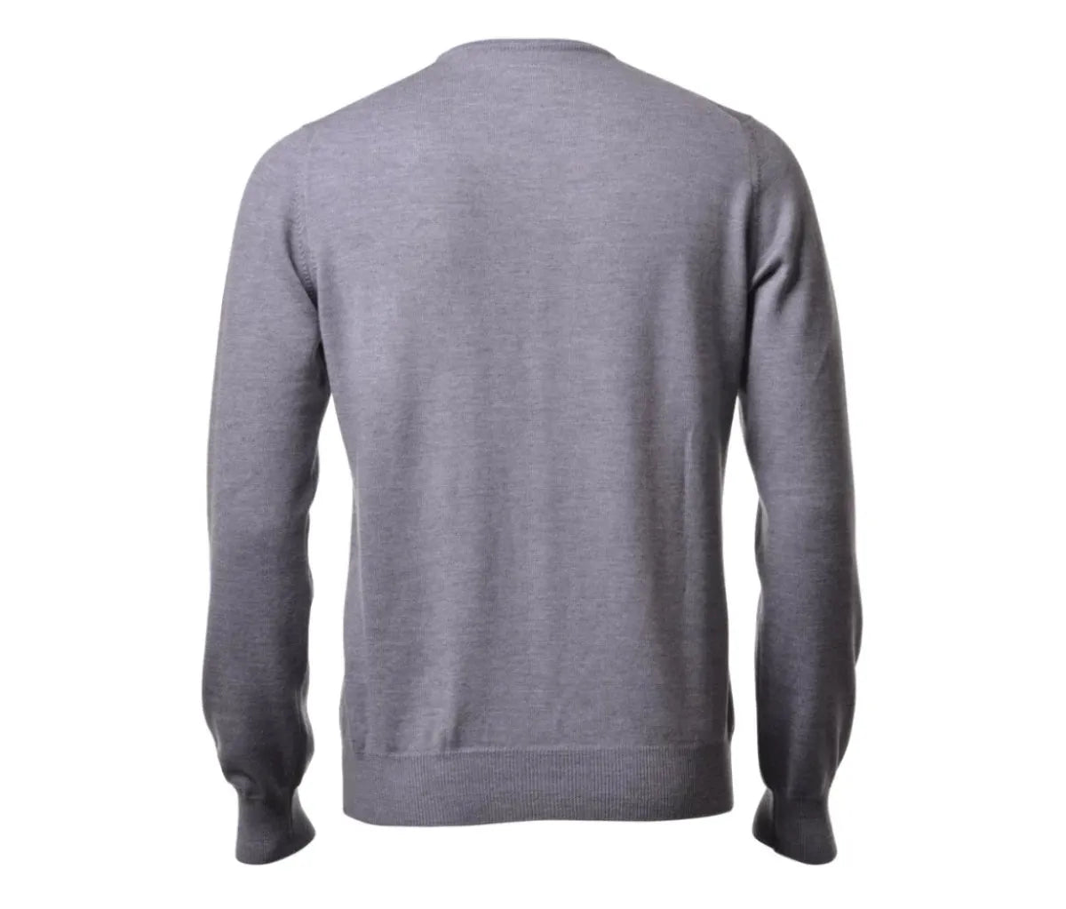 Gran Sasso Gran Sasso Trui V-hals - Lichtgrijs