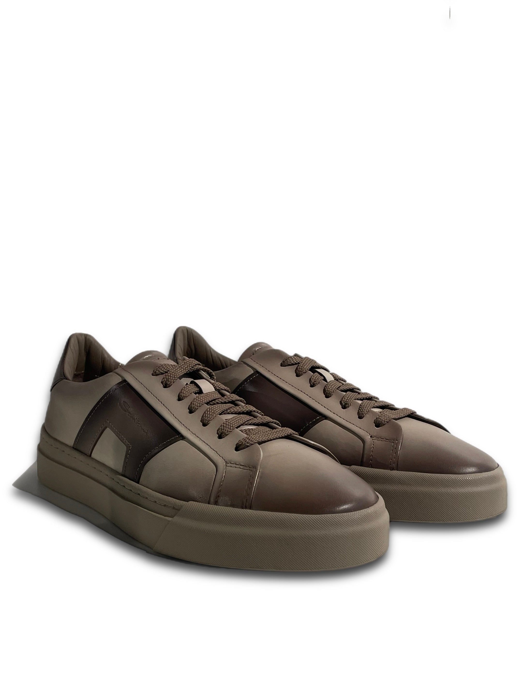 Santoni db sneaker - sand