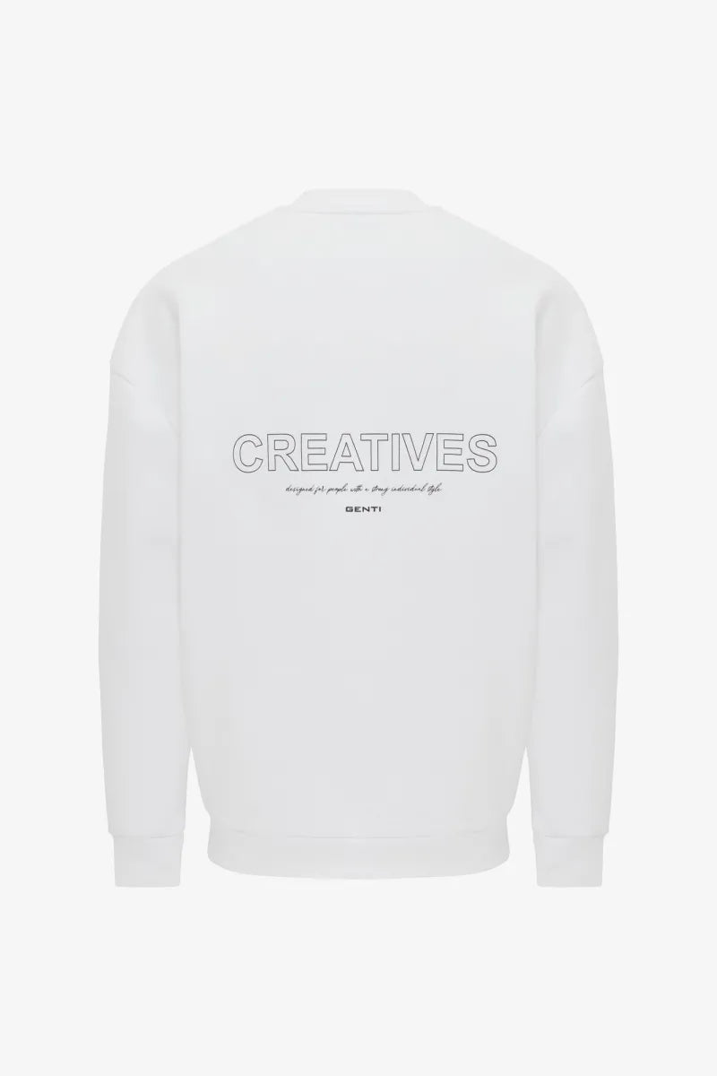 Genti Sweatshirt - Wit