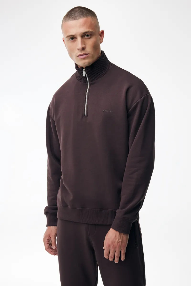 Genti Trui Turtle Neck - Bordeaux