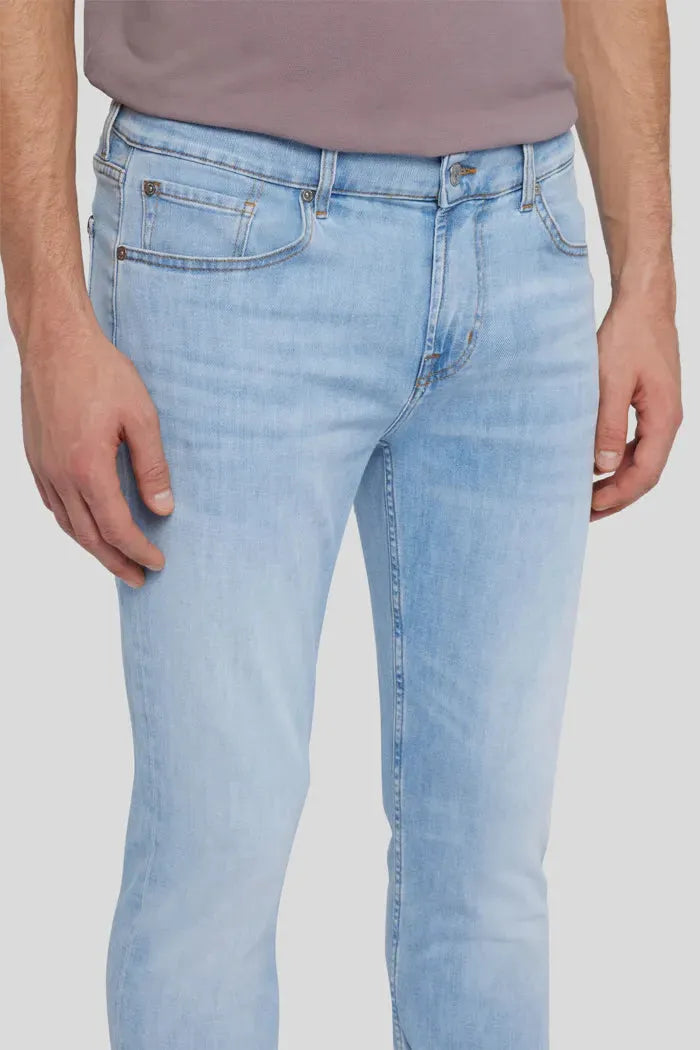 7 for all mindkind 5 Pocket Jeans - Lichtblauw