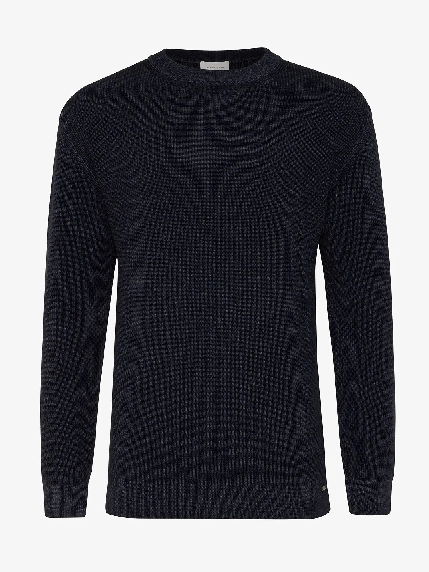 Gentiluomo Trui Ronde Hals - Marine blauw