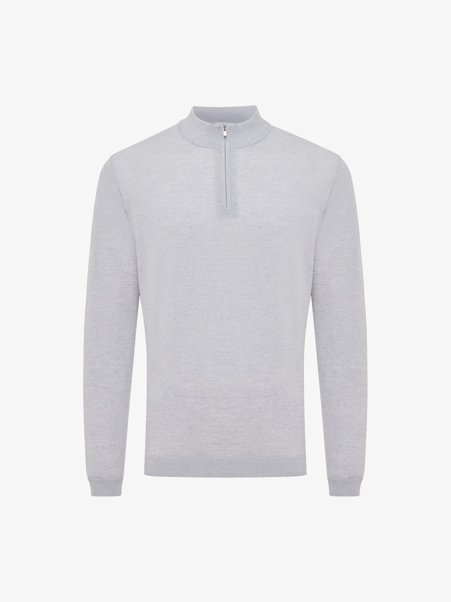 Gentiluomo Trui Turtle Neck - Lichtgrijs