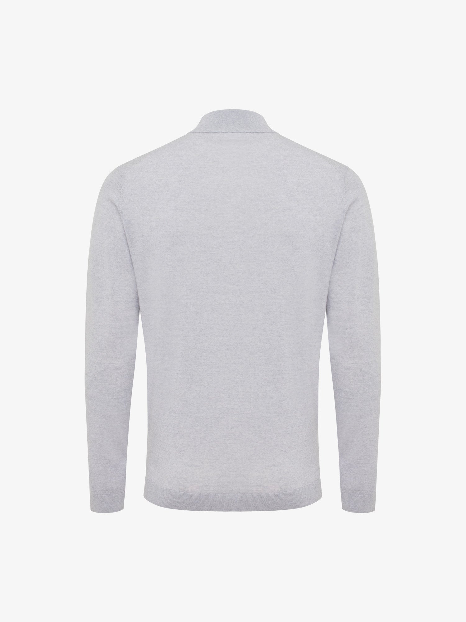 Gentiluomo Trui Turtle Neck - Lichtgrijs