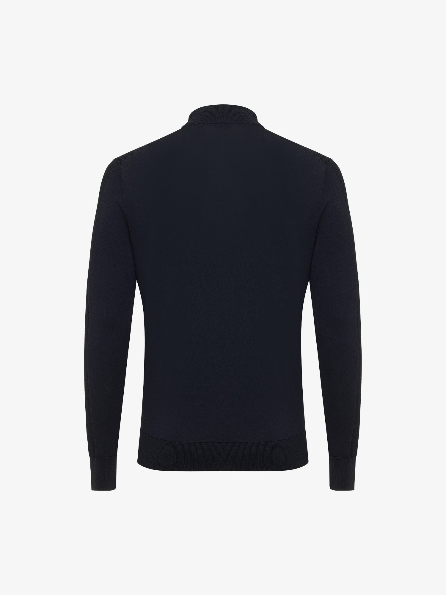 Genti Trui Turtle Neck - Marine blauw