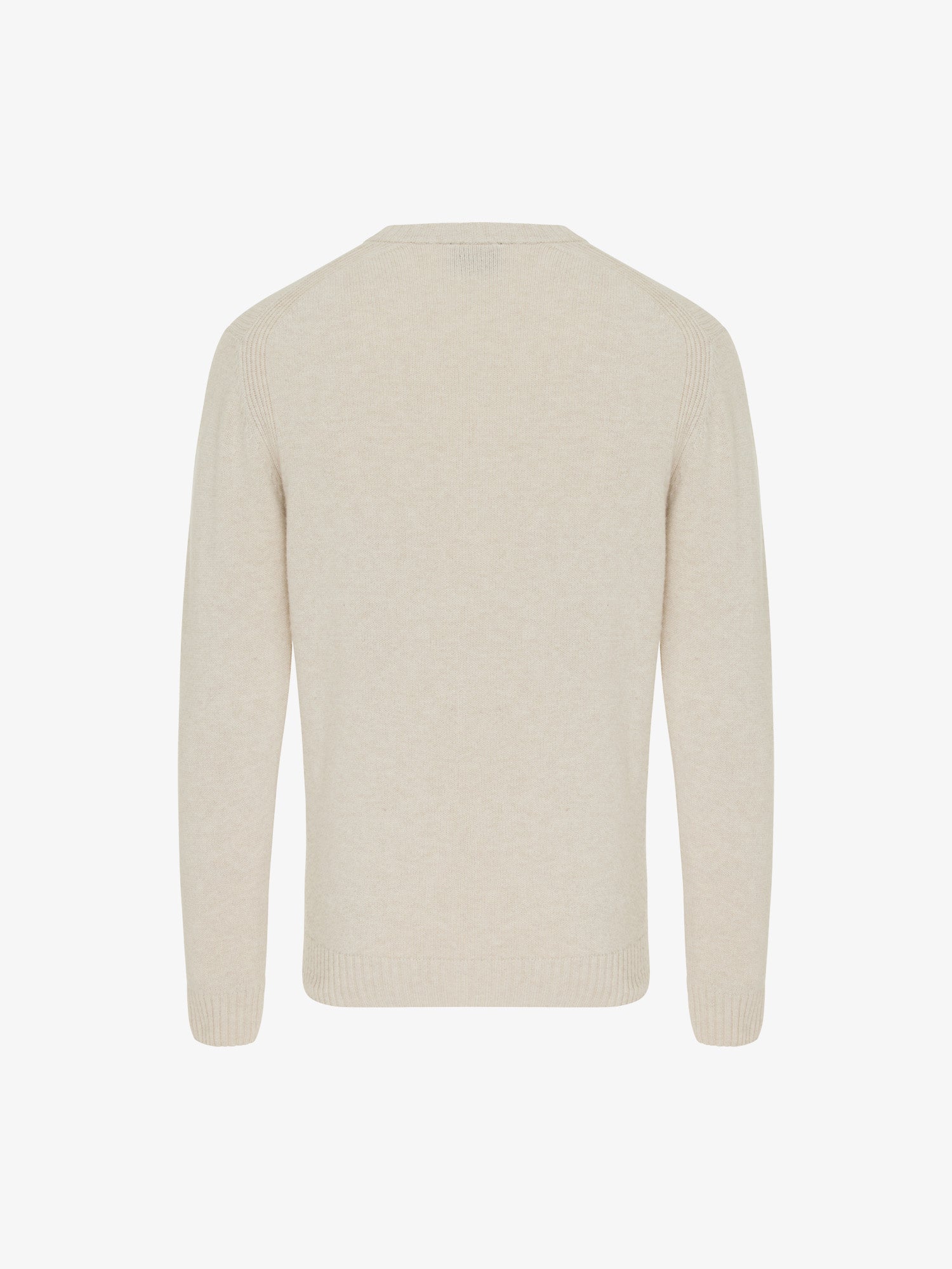 Genti Trui Ronde Hals - Beige