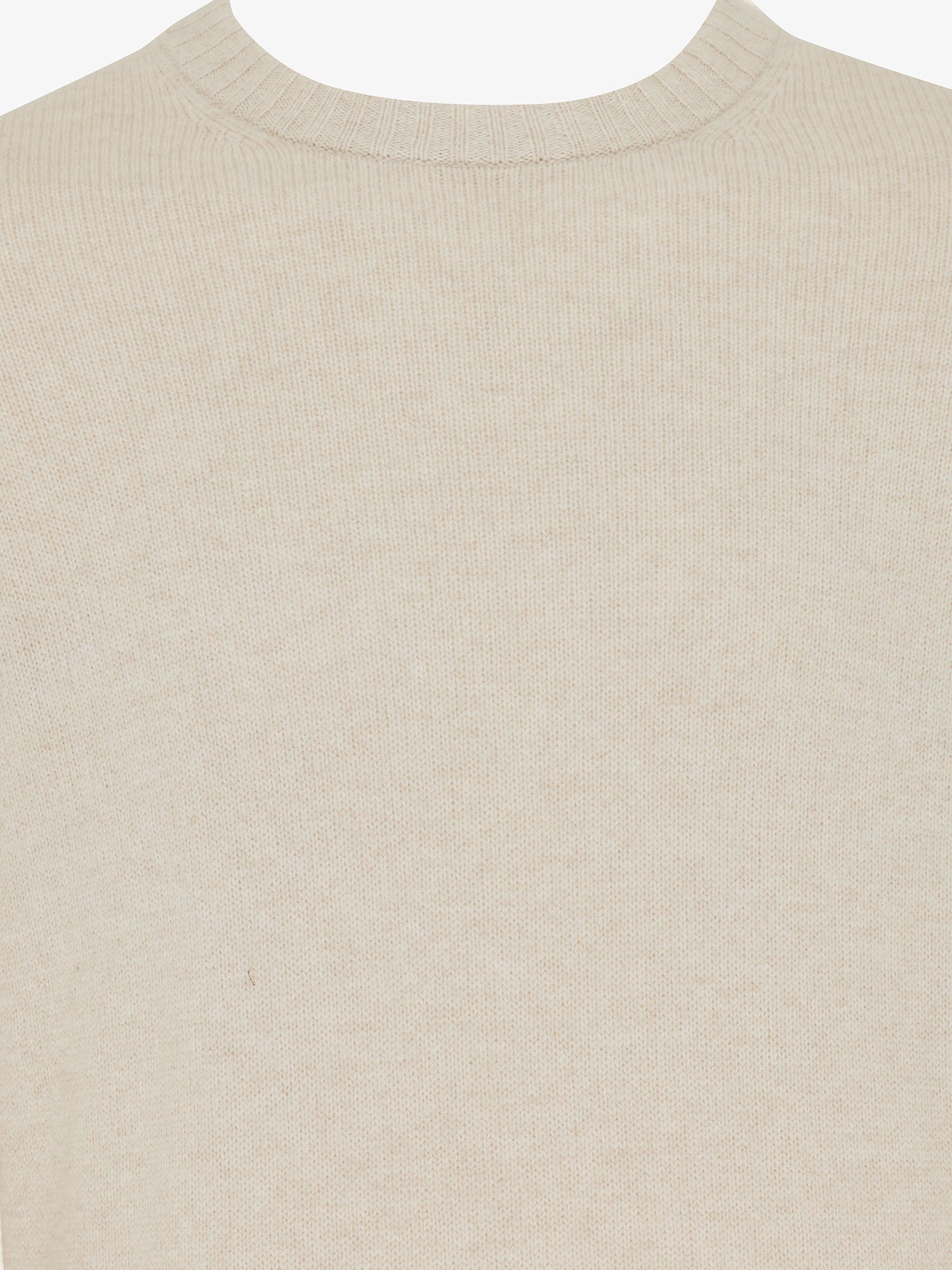 Genti Trui Ronde Hals - Beige