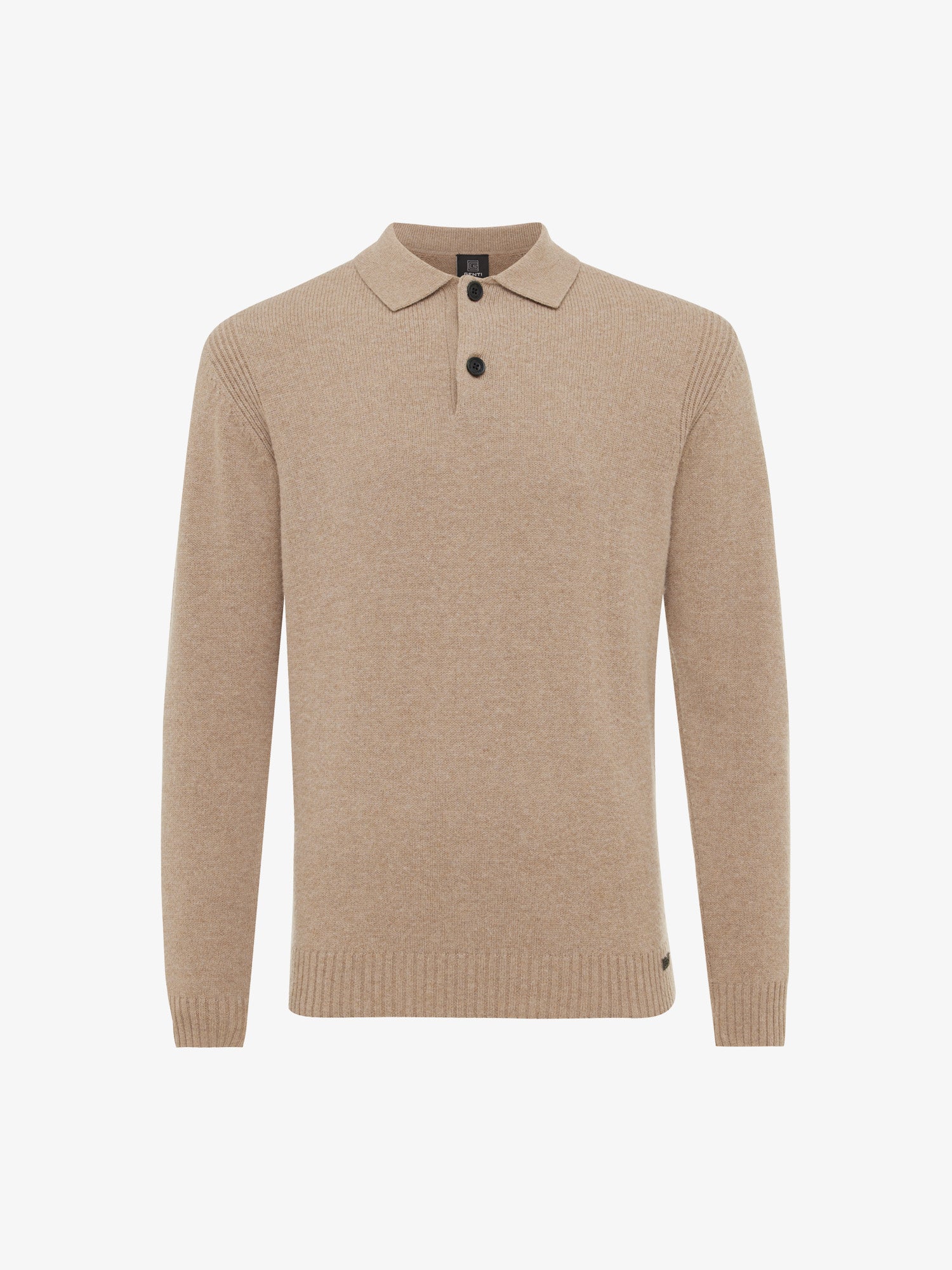Genti trui polokraag- Beige