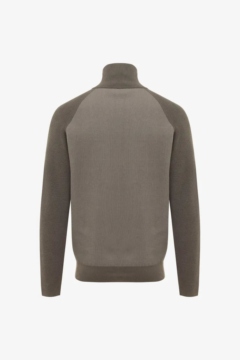 Genti Trui Turtle Neck - Bruin