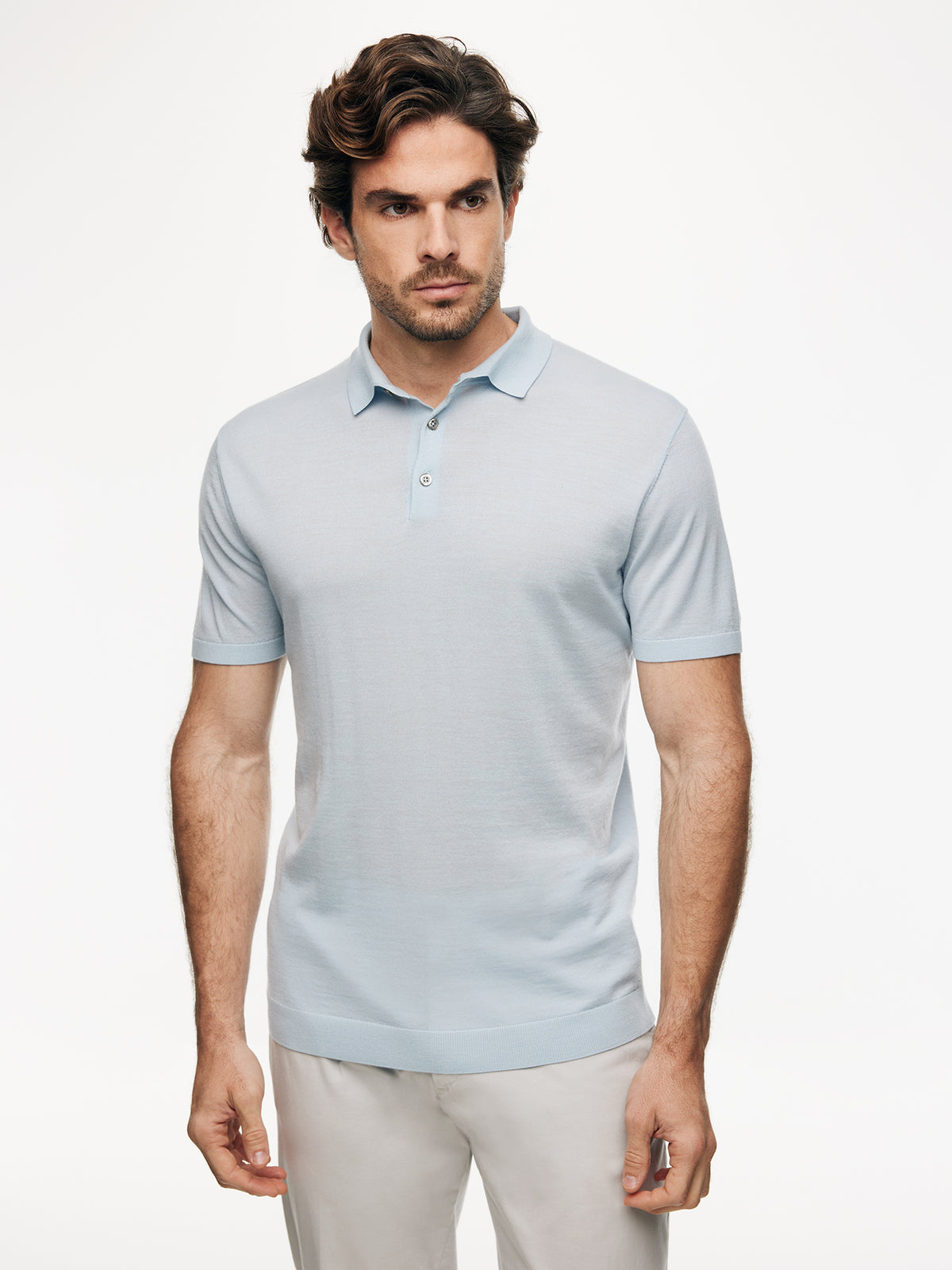 Gentiluomo Polo Shirt - Lichtblauw