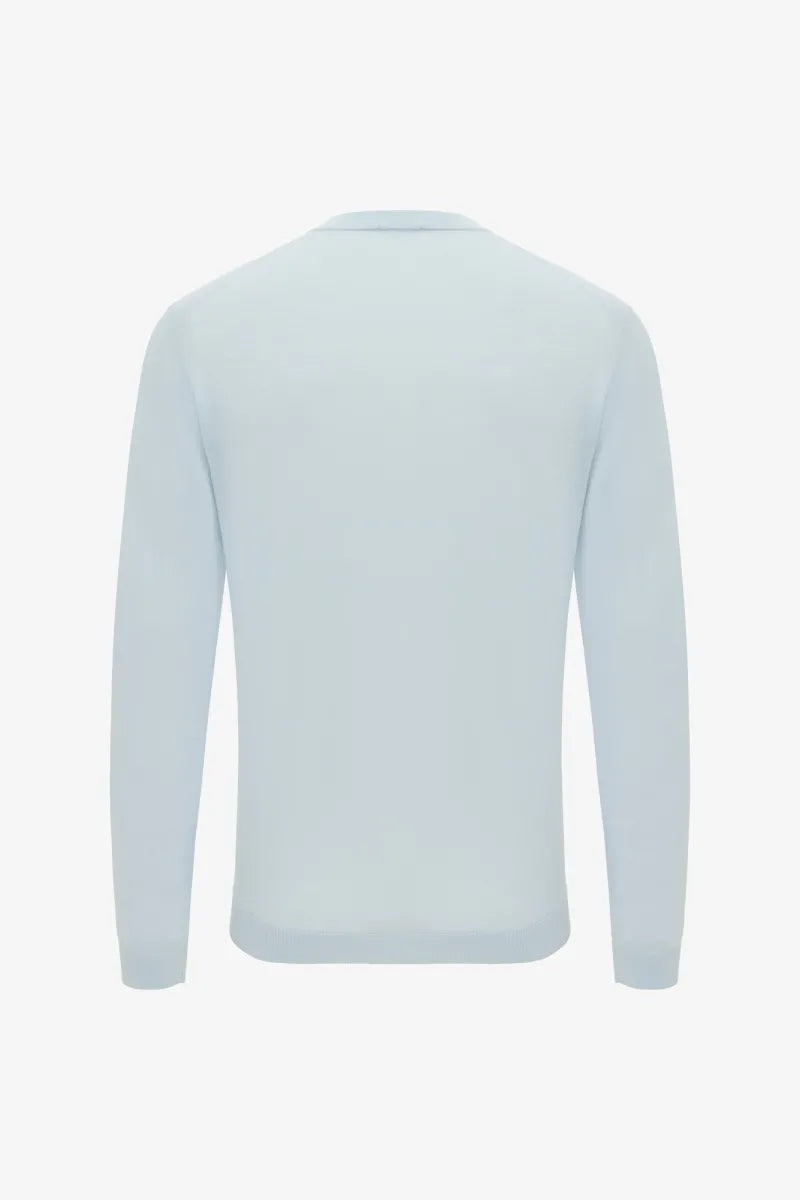 Gentiluomo Trui Ronde Hals - Lichtblauw