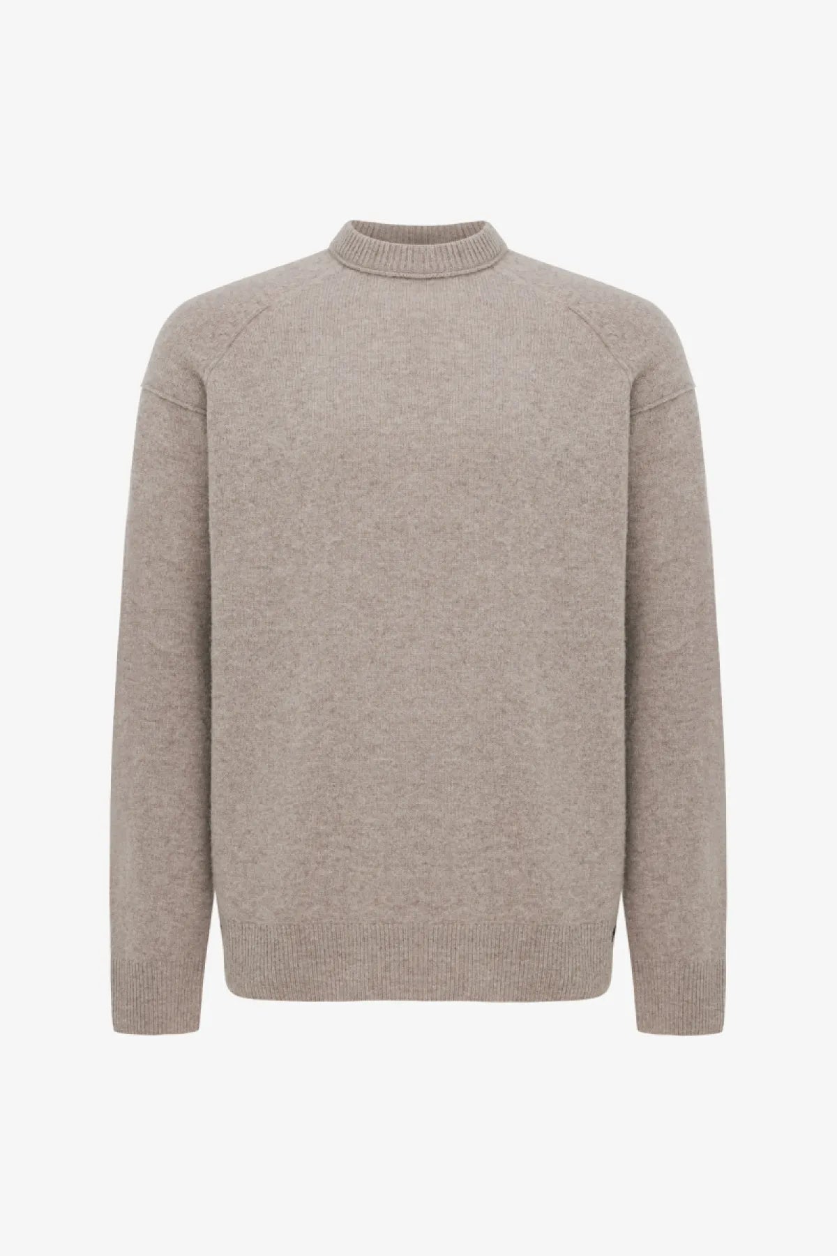 Genti Trui Ronde Hals - Beige