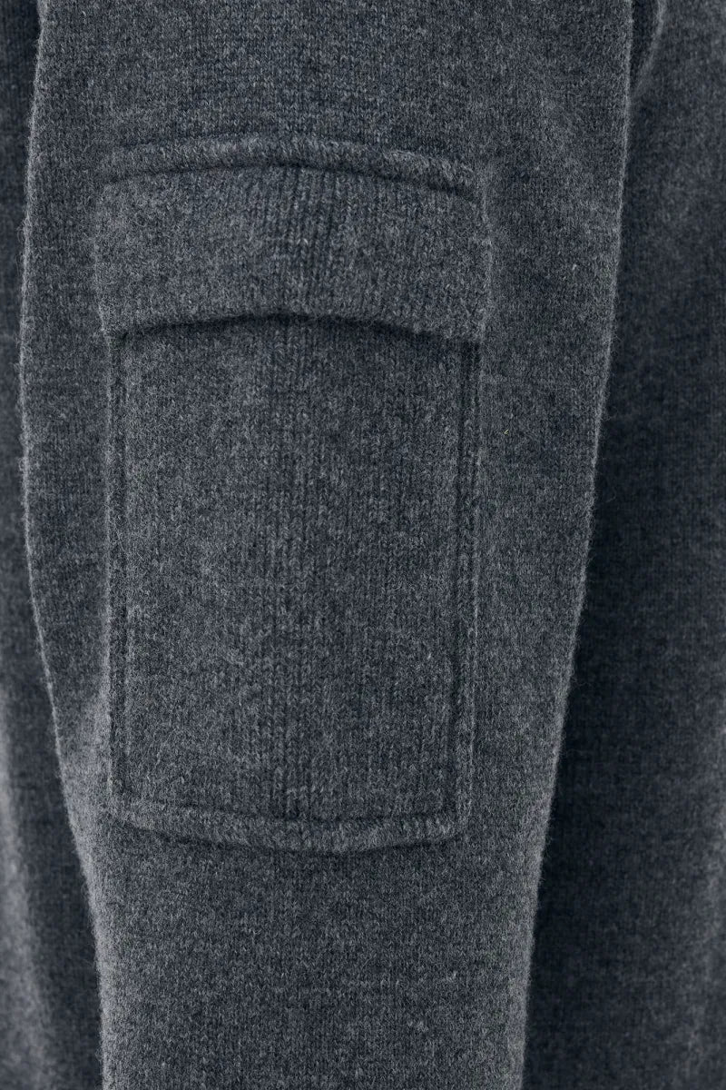 Genti Trui Turtle Neck - Antraciet