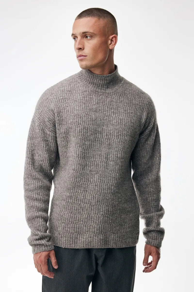 Genti Trui Turtle Neck - Beige