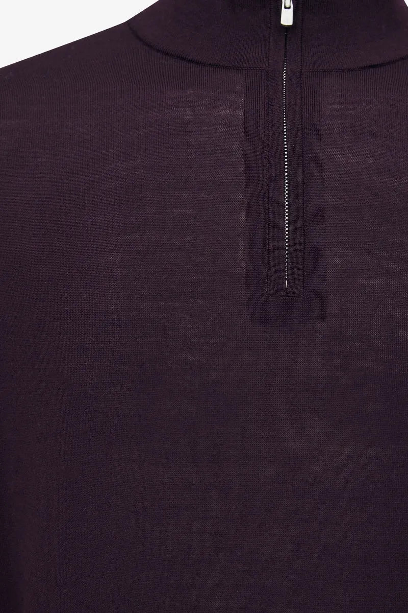 Gentiluomo Trui Turtle Neck - Bordeaux