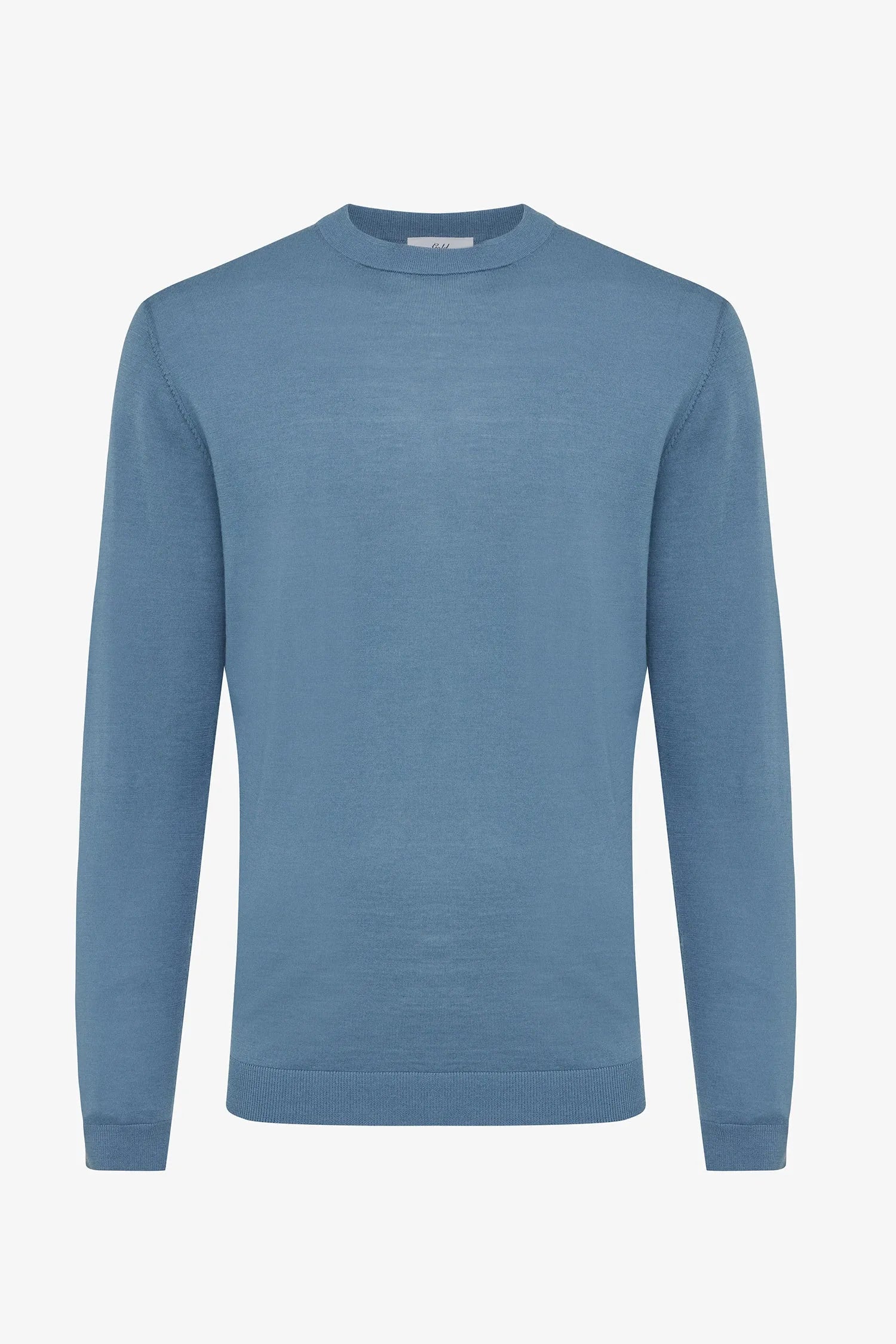 Gentiluomo Trui Ronde Hals - Lichtblauw
