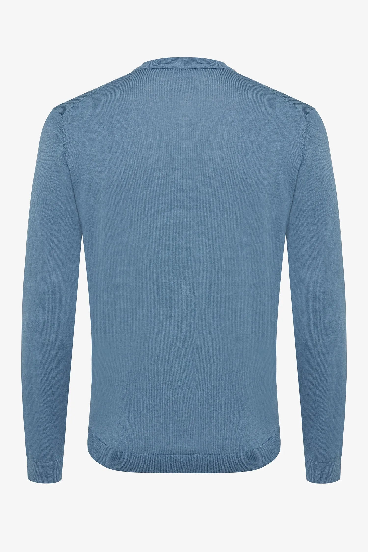 Gentiluomo Trui Ronde Hals - Lichtblauw