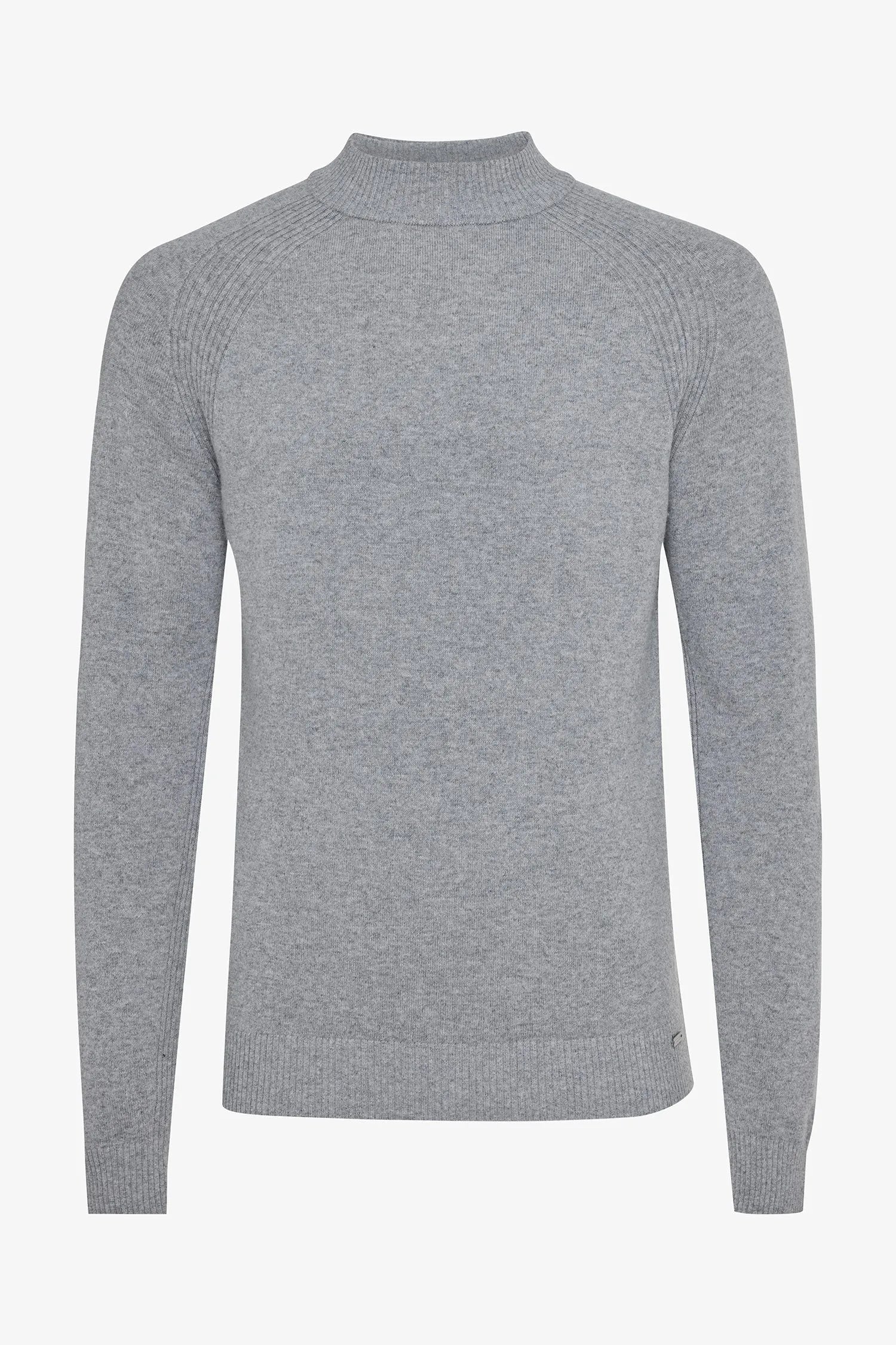 Gentiluomo Trui Turtle Neck - Lichtgrijs