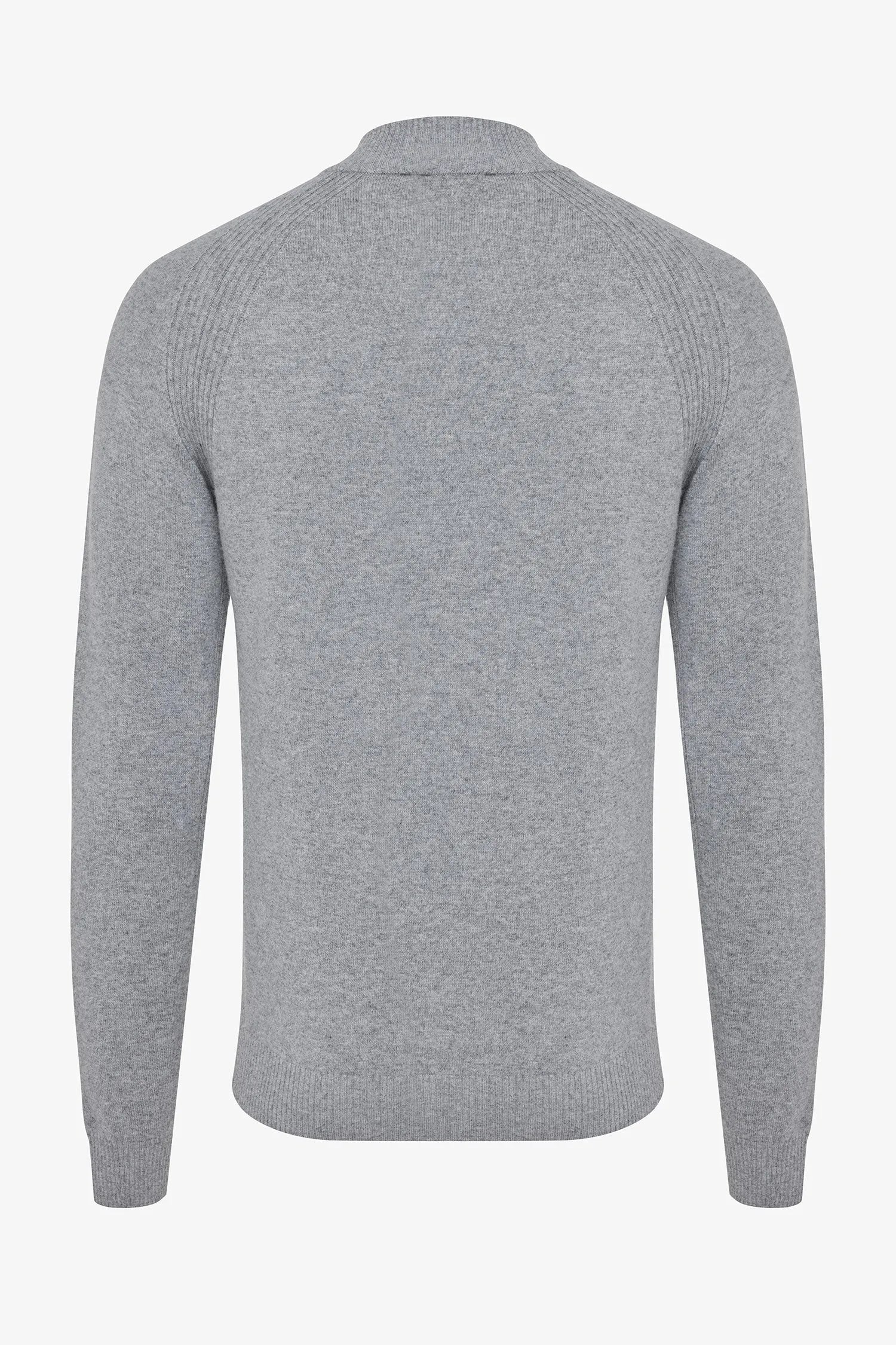 Gentiluomo Trui Turtle Neck - Lichtgrijs