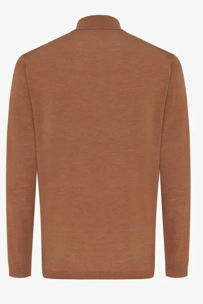 Gentiluomo Trui Turtle Neck - Camel